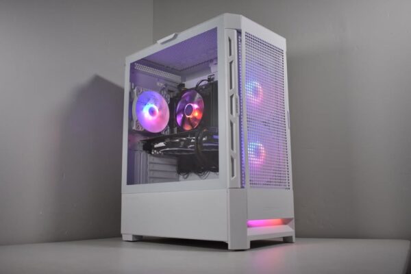 White ARGB Gaming - i5-10500, GTX 1070 Ti, 16gb DDR4, 500GB SSD, Windows 11 Pro - Image 3