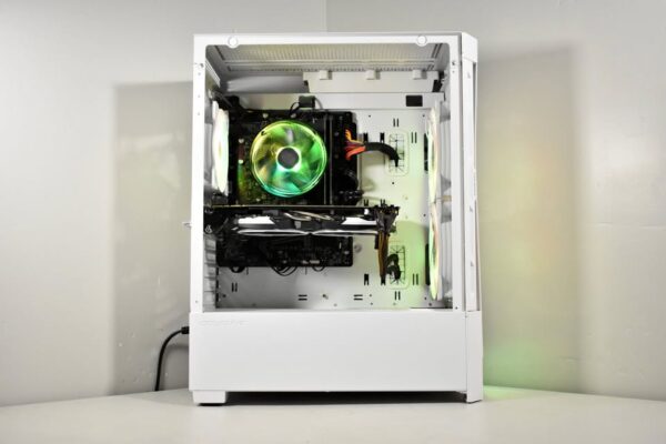 White ARGB Gaming - i5-10500, GTX 1070 Ti, 16gb DDR4, 500GB SSD, Windows 11 Pro - Image 4