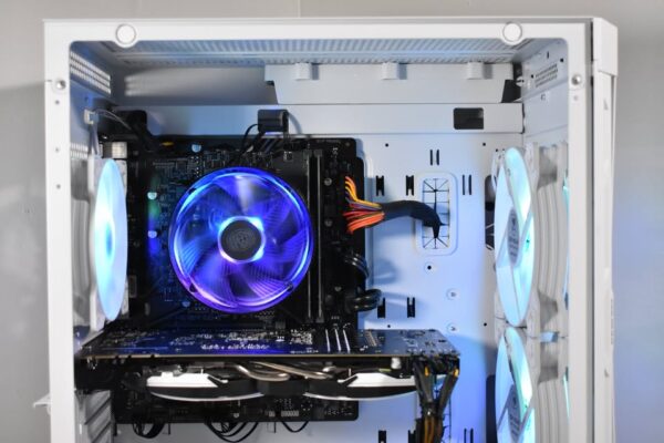 White ARGB Gaming - i5-10500, GTX 1070 Ti, 16gb DDR4, 500GB SSD, Windows 11 Pro - Image 6