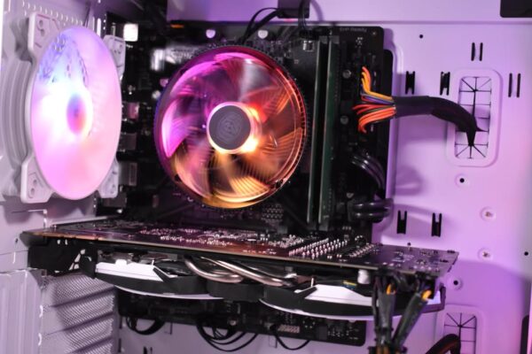White ARGB Gaming - i5-10500, GTX 1070 Ti, 16gb DDR4, 500GB SSD, Windows 11 Pro - Image 7