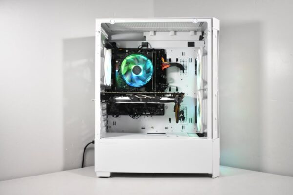 White ARGB Gaming - i5-10500, GTX 1070 Ti, 16gb DDR4, 500GB SSD, Windows 11 Pro - Image 8