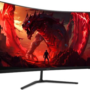 ACER Nitro ED323QU P1bmiipx 31.5″ 1000R Curved WQHD(2560 x 1440) Zero Frame Gaming Monitor