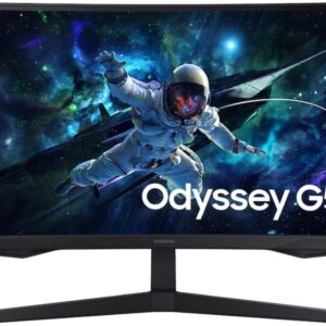 SAMSUNG 32″ Odyssey G55C (model LS32CG552ENXZA) QHD 165Hz Curved Gaming Monitor