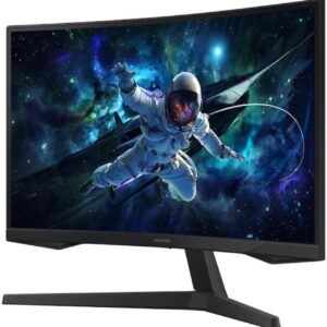 SAMSUNG 32″ Odyssey G55C (model LS32CG552ENXZA) QHD 165Hz Curved Gaming Monitor