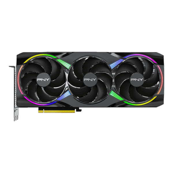 PNY GeForce RTX™ 5080 ARGB EPIC-X RGB™ Overclocked Triple Fan 16GB GDDR7 PCLe 5.0 Graphics Card - Image 3