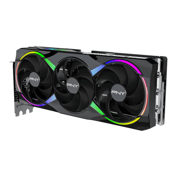 PNY GeForce RTX™ 5080 ARGB EPIC-X RGB™ Overclocked Triple Fan 16GB GDDR7 PCLe 5.0 Graphics Card - Image 4