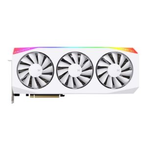 XFX AMD Radeon RX 9070 XT Mercury White Magnetic Air Overclocked Triple Fan 16GB GDDR6 PCIe 5.0 Graphics Card