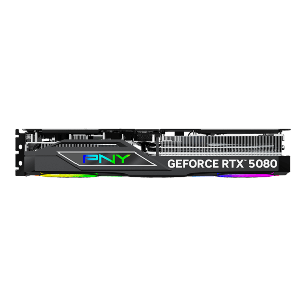 PNY GeForce RTX™ 5080 ARGB EPIC-X RGB™ Overclocked Triple Fan 16GB GDDR7 PCLe 5.0 Graphics Card - Image 6